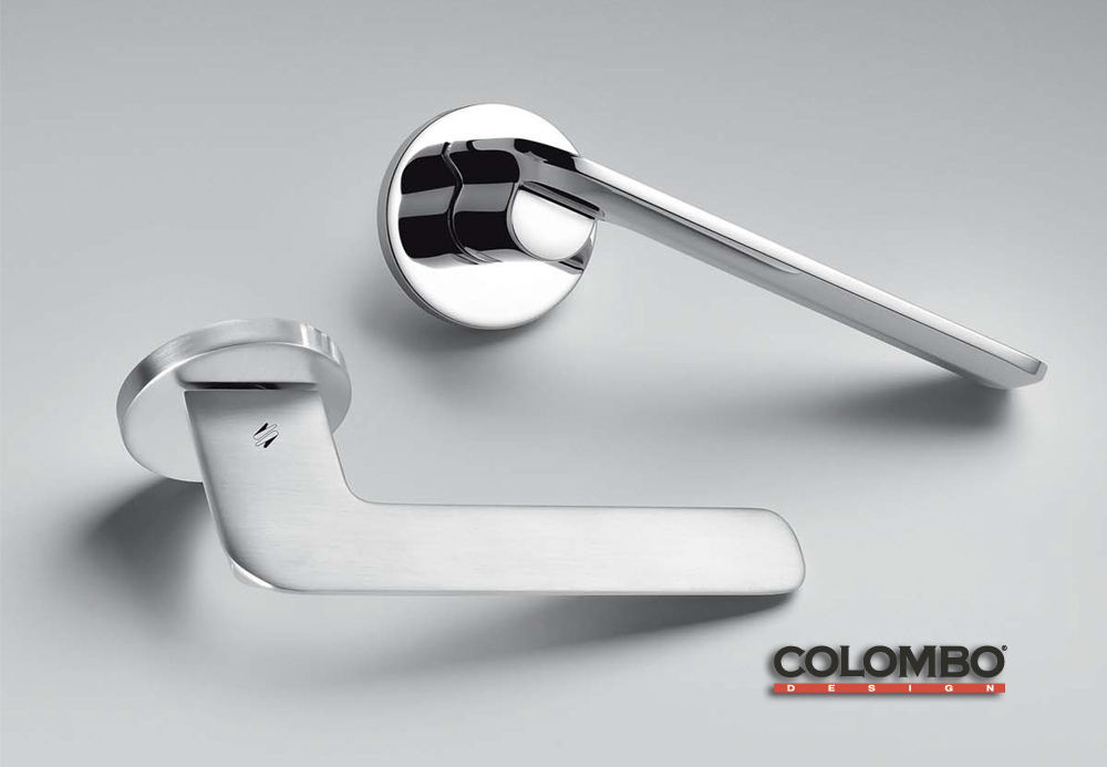 Εικόνα της Πόμολο Πόρτας Colombo Slim Cromo
