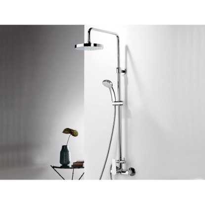 Εικόνα της Στήλη Ντούς 2 Εξόδων Eurorama Klint 142065 Με Κολώνα Ρυθμιζόμενου Ύψος