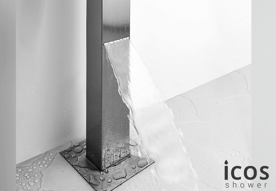 Εικόνα της Στήλη Ντούς Εξωτερικού Χώρου Icos Shower Dike 2 Εξόδων