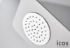 Εικόνα της Στήλη Ντούς-Υδρομασάζ  Icos Shower Lete Θερμομικτική 4 Εξόδων