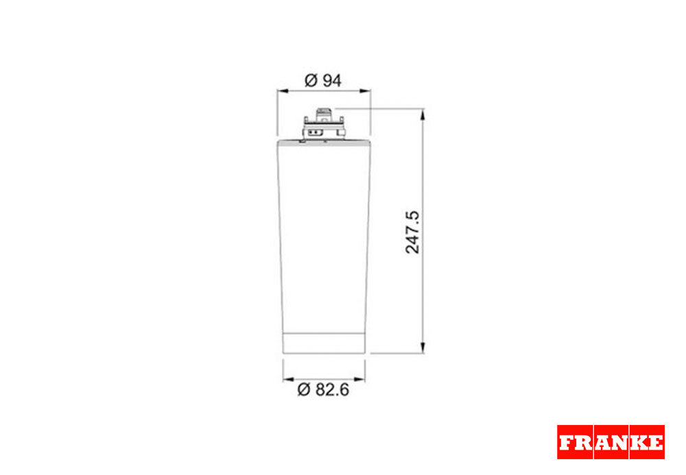 Εικόνα της Ανταλλακτική Στήλη Franke Clear Water 3122100205