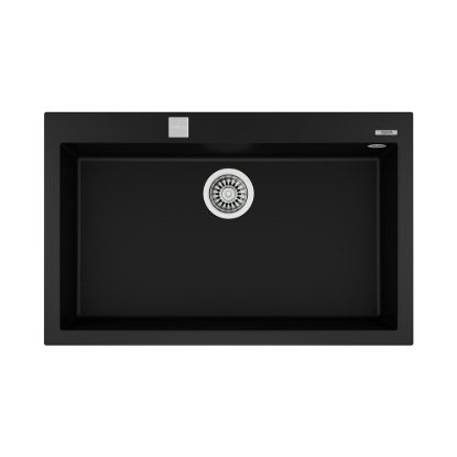 Εικόνα της Νεροχύτης Teka Forsquare 72.40 TG (79x50) Black N.431.BL