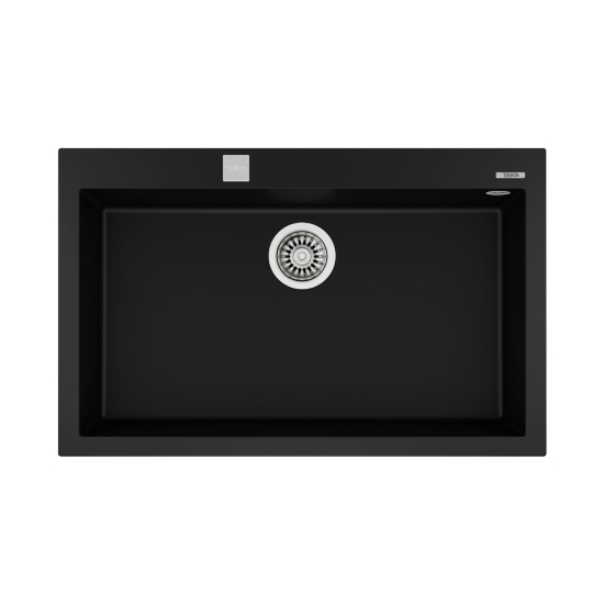 Εικόνα της Νεροχύτης Teka Forsquare 72.40 TG (79x50) Black N.431.BL