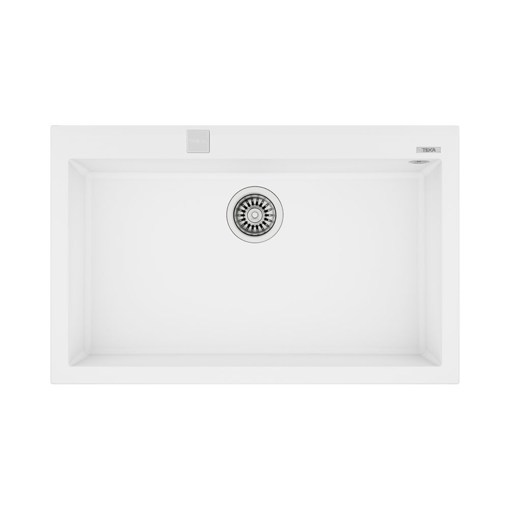 Εικόνα της Νεροχύτης Teka Forsquare 72.40 TG (79x50) Artic White N.431.AW