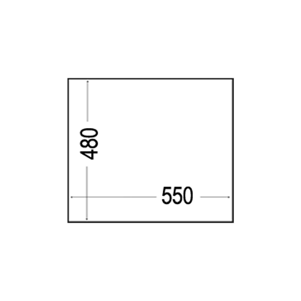 Εικόνα της Νεροχύτης Teka Forsquare 50.40 TG (57x50) Avena Beige N.432.AB