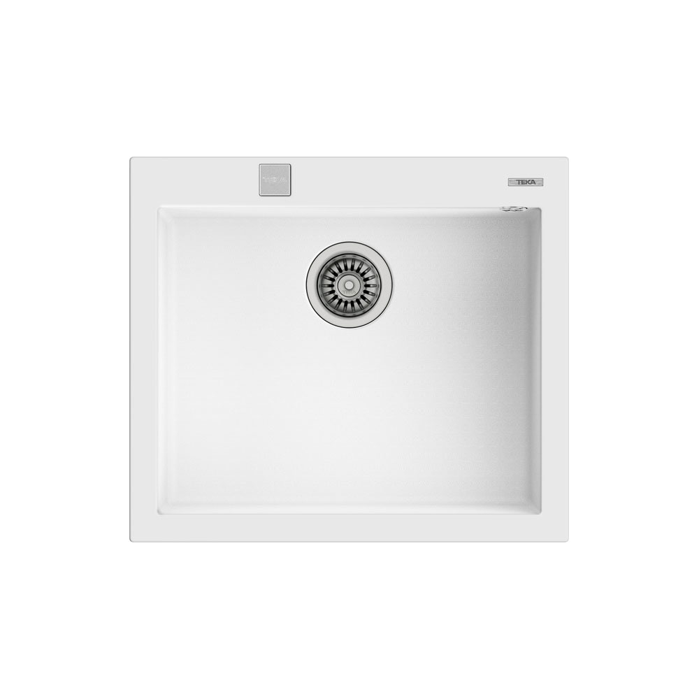 Εικόνα της Νεροχύτης Teka Forsquare 50.40 TG (57x50) Artic White N.432.AW