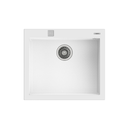 Εικόνα της Νεροχύτης Teka Forsquare 50.40 TG (57x50) Artic White N.432.AW