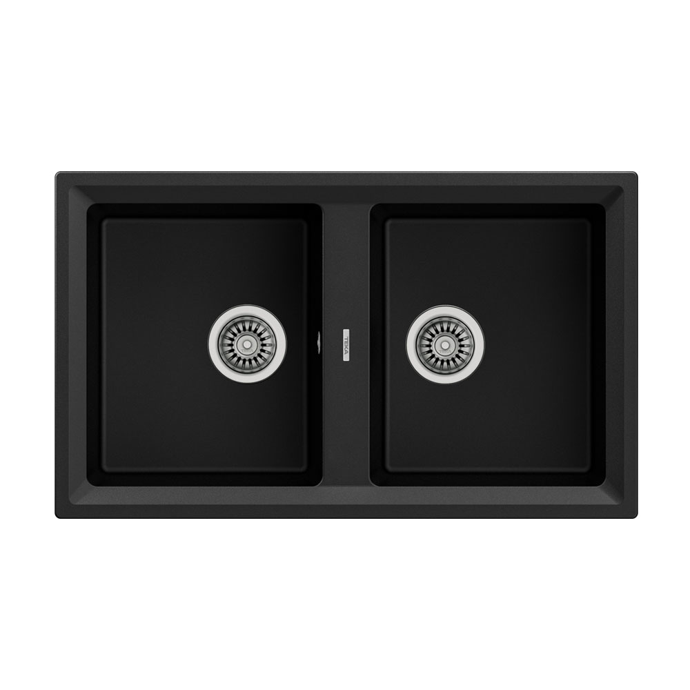 Εικόνα της Νεροχύτης Teka Stone 90 C-TG 2C (86x51) Carbon N.440.CA