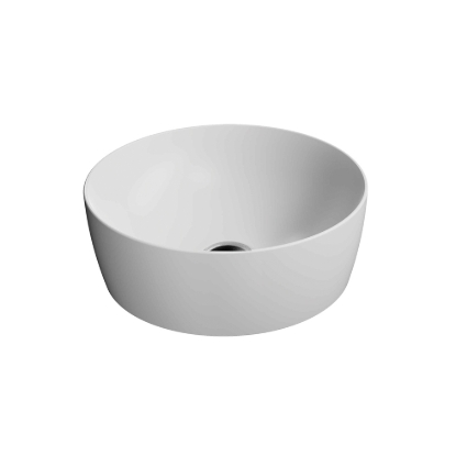 Εικόνα της Νιπτήρας Μπάνιου GSI Sand 9039-301 Ø40cm White Matt