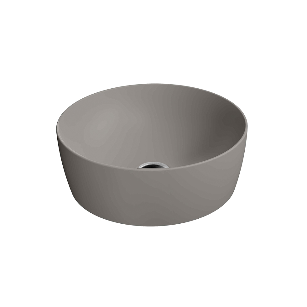 Εικόνα της Νιπτήρας Μπάνιου GSI Sand 9039-440 Ø40cm Tortora