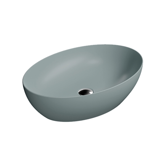 Εικόνα της Νιπτήρας Μπάνιου GSI Pura 8842-920 60x42cm Ghiaccio