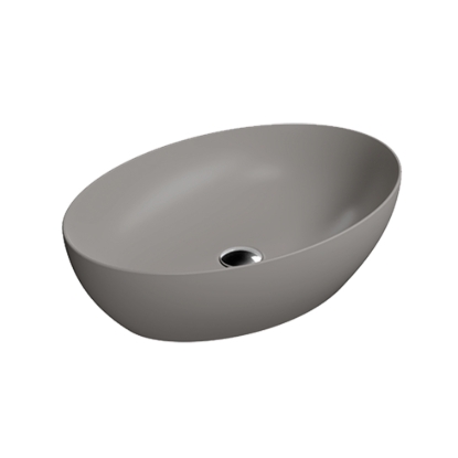 Εικόνα της Νιπτήρας Μπάνιου GSI Pura 8842-440 60x42cm Tortora