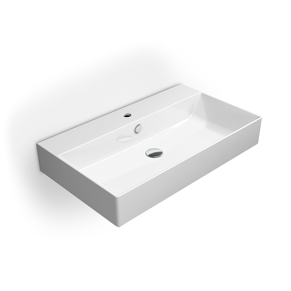 Εικόνα της Νιπτήρας Μπάνιου GSI Kube-X 9422 80x47cm
