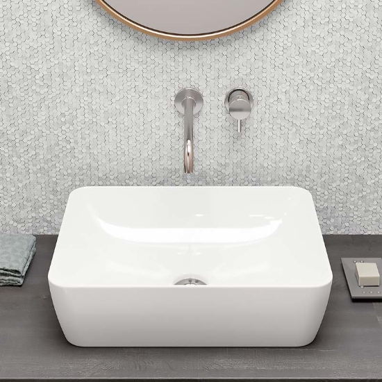 Εικόνα της Νιπτήρας Μπάνιου GSI Sand 9037 50x38cm