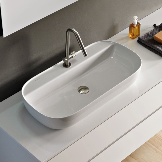 Εικόνα της Νιπτήρας Μπάνιου Scarabeo Glam/R 1801 76x38cm