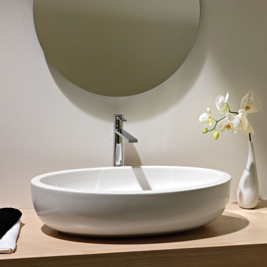 Εικόνα της Νιπτήρας Μπάνιου Scarabeo Planet 8111 66x38.5cm