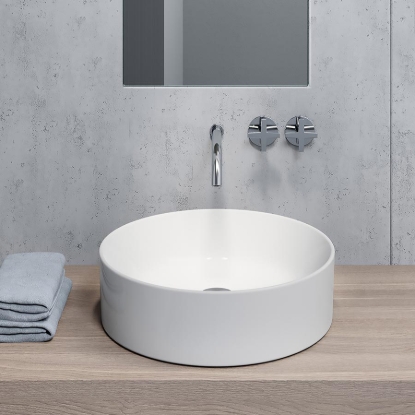 Εικόνα της Νιπτήρας Μπάνιου GSI Kube-X Slim 9427 Ø45cm