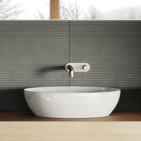 Εικόνα της Νιπτήρας Μπάνιου GSI Pura 8842 60x42cm