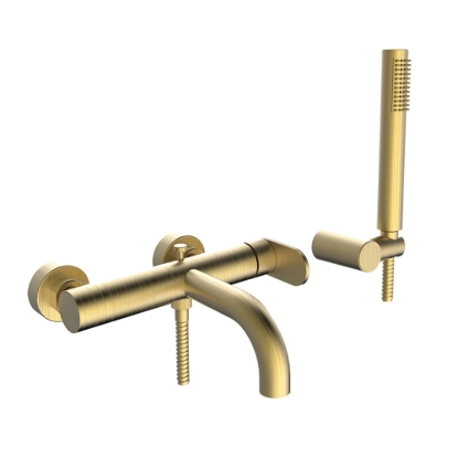 Εικόνα της Μπαταρία Λουτρού Armando Vicario Slim 500100-201 Brushed Gold