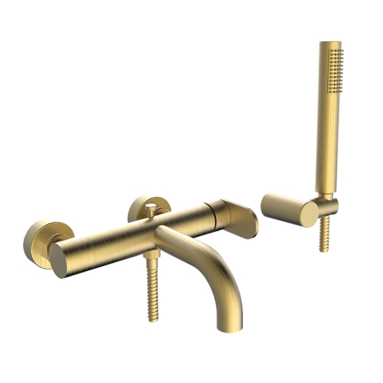 Εικόνα της Μπαταρία Λουτρού Armando Vicario Slim 500100-201 Brushed Gold