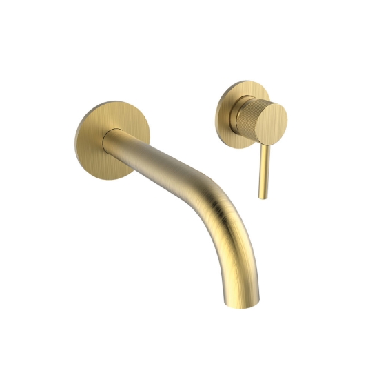 Εικόνα της Μπαταρία Νιπτήρος Εντοιχισμού Armando Vicario Industrial 512045-201 Brushed Gold