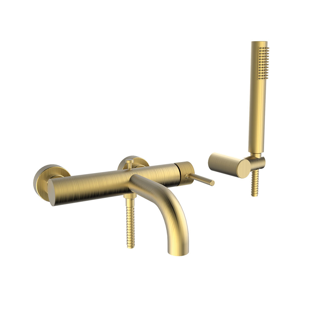 Εικόνα της Μπαταρία Λουτρού Armando Vicario Industrial 512100-201 Brushed Gold