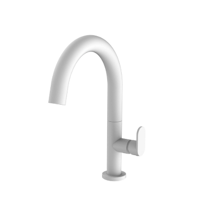 Εικόνα της Μπαταρία Νιπτήρος Μεσαίου Ύψους Armando Vicario Slim 500040-300 White Matt