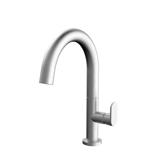 Εικόνα της Μπαταρία Νιπτήρος Μεσαίου Ύψους Armando Vicario Slim 500040-110 Inox