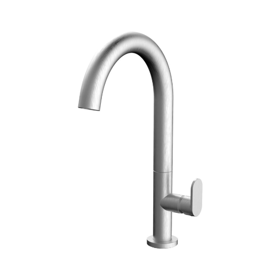 Εικόνα της Μπαταρία Νιπτήρος Επικαθήμενη Armando Vicario Slim 500041-110 Inox