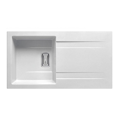 Εικόνα της Νεροχύτης Pyramis Pyragranite Kartesio (86x50) 1B 1D Snow 070053211