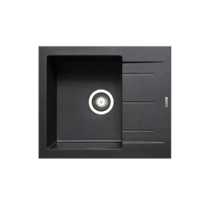 Εικόνα της Νεροχύτης Pyramis Pyragranite Alazia (59x50) 1B 1D Carbon 079809111