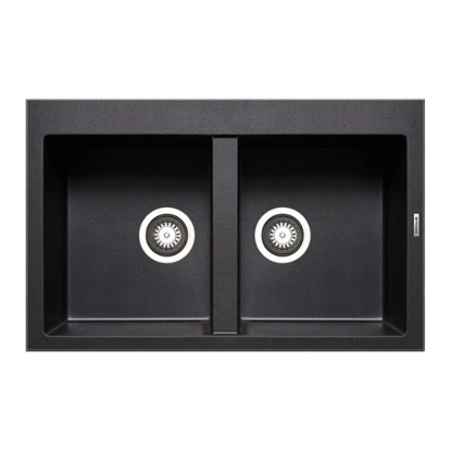 Εικόνα της Νεροχύτης Pyramis Pyragranite Alazia (79x50) 2B Carbon 079811011