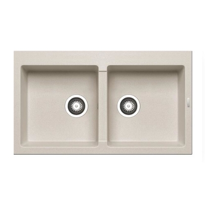 Εικόνα της Νεροχύτης Pyramis Pyragranite Athlos (86x50) 2B Beige 070071411