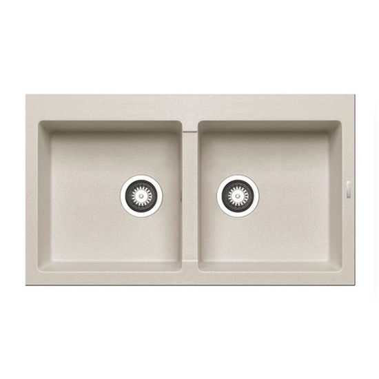 Εικόνα της Νεροχύτης Pyramis Pyragranite Athlos (86x50) 2B Beige 070071411