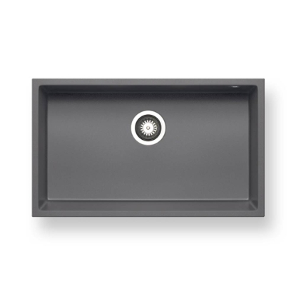 Εικόνα της Νεροχύτης Υποκαθήμενος Pyramis Pyragranite Tetragon (70x40) 1B Iron Grey 070068811