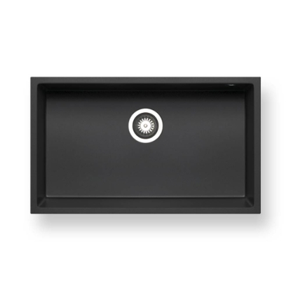 Εικόνα της Νεροχύτης Υποκαθήμενος Pyramis Pyragranite Tetragon (70x40) 1B Carbon 070068411