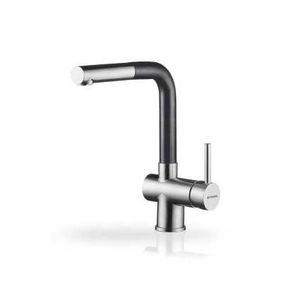 Εικόνα της Μπαταρία Κουζίνας Pyramis Capriccio Inox & Black 090917601