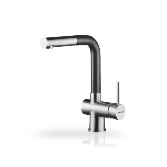 Εικόνα της Μπαταρία Κουζίνας Pyramis Capriccio Inox & Black 090917601