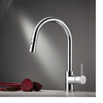 Εικόνα της Μπαταρία Κουζίνας Armando Vicario Fluo 18780-100 Ντους Χρωμέ