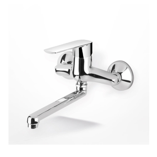 Εικόνα της Μπαταρία Κουζίνας Τοίχου Eurorama Viva 143400-100 Χρωμέ