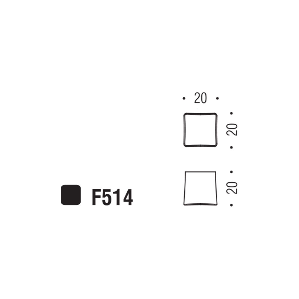 Εικόνα της Πόμολα Επίπλων Colombo F514 Cromosat
