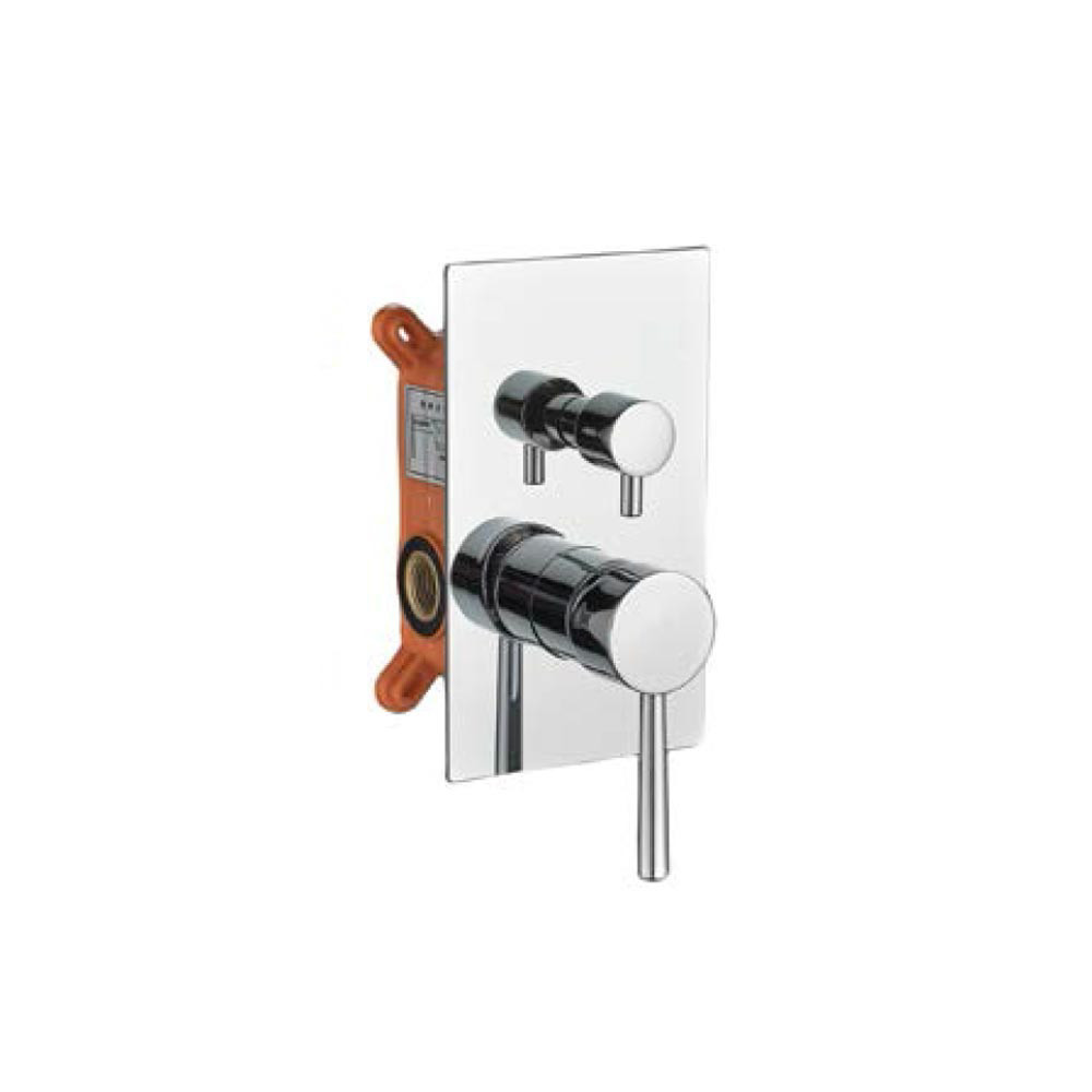 Εικόνα της Μίκτης Εντοιχισμού 2 Εξόδων Interflex Fine 086984