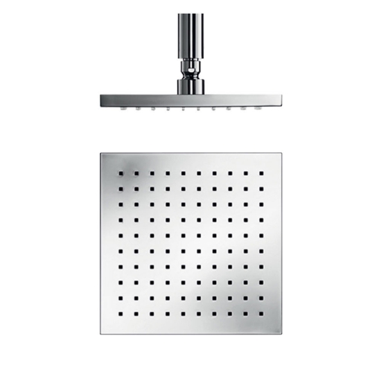 Εικόνα της Ανακλινόμενη Κεφαλή ABS 20x20 Με Μπράτσο Οροφής 20cm E044077-100 + C22000 Χρωμέ