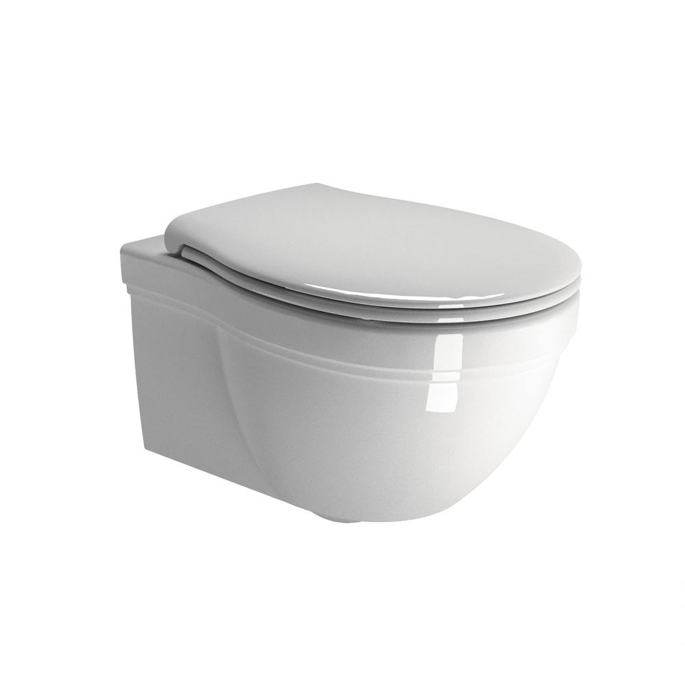 Εικόνα της Λεκάνη Κρεμαστή GSI Classic 871200C 55cm Με Soft Close Κάλυμμα