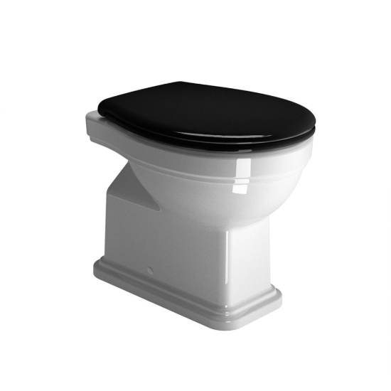 Εικόνα της Λεκάνη GSI Classic 871000NC 54cm Υψηλής Πίεσης Κατωστόμια Με Soft Close Κάλυμμα