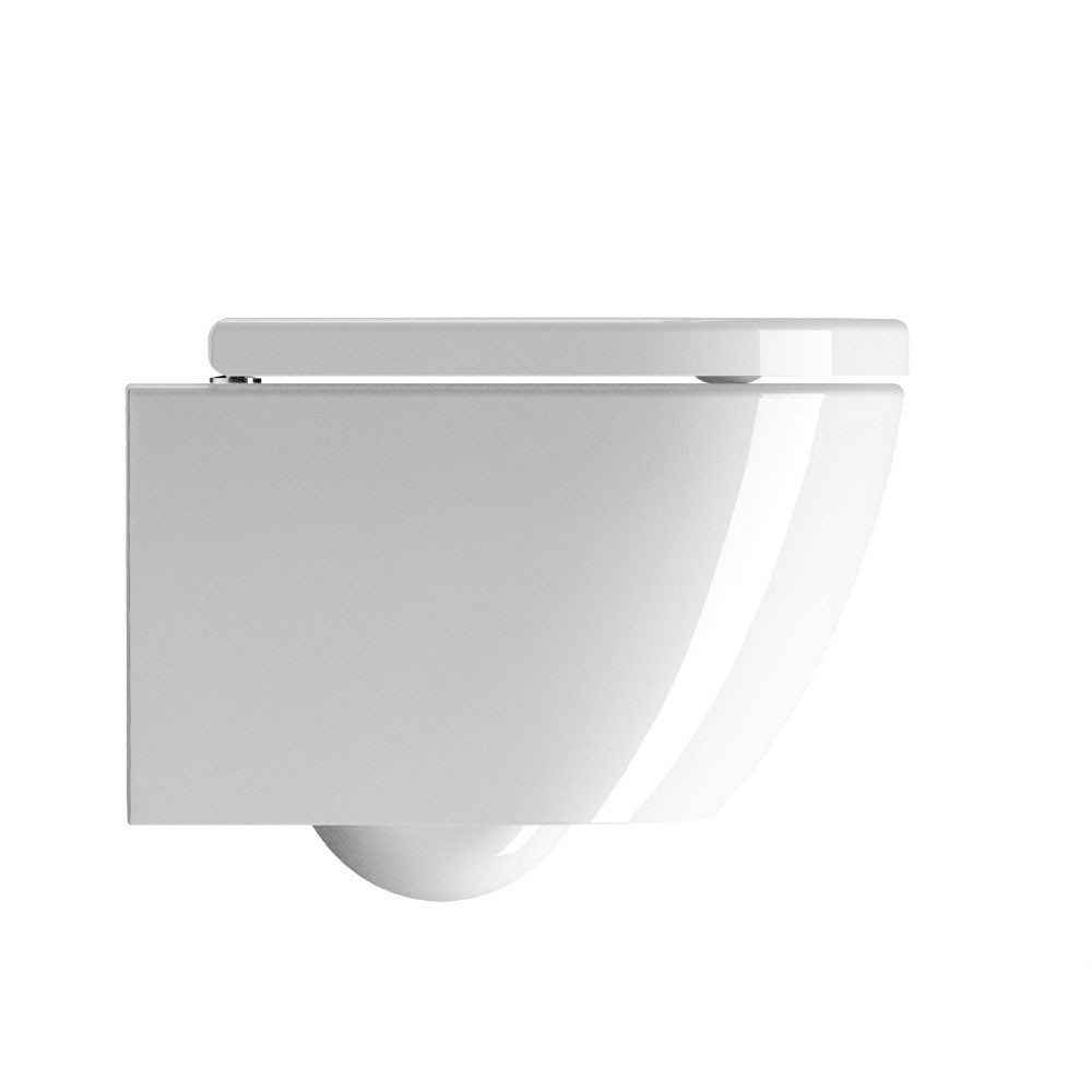 Εικόνα της Λεκάνη Κρεμαστή GSI Pura Swirl 881600C 50cm Με Soft Close Κάλυμμα