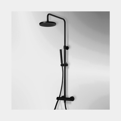 Εικόνα της Στήλη Ντούς 2 Εξόδων Eurorama Slot 712065-400 Black Matt