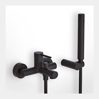 Εικόνα της Μπαταρία Λουτρού Eurorama Tonda 145210-400 Black Matt