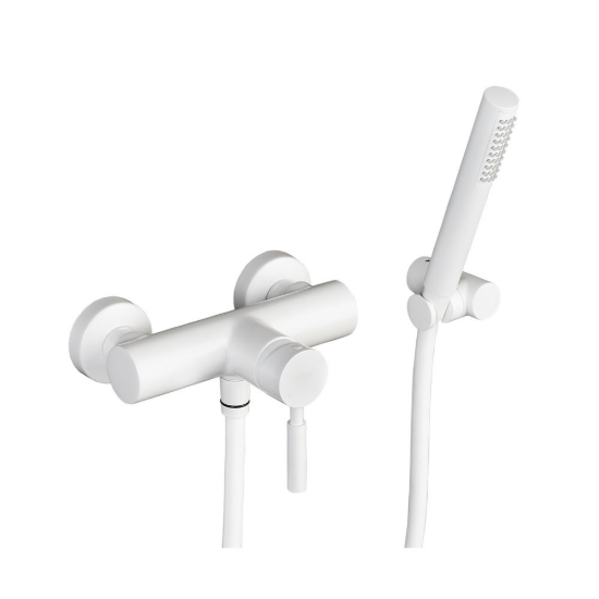 Εικόνα της Μπαταρία Ντουζιέρας La Torre New Tech 12060-300 White Matt