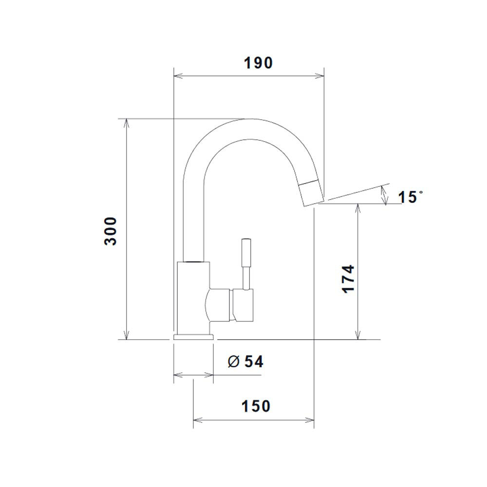 Εικόνα της Μπαταρία Νιπτήρος La Torre New Tech 12601-100